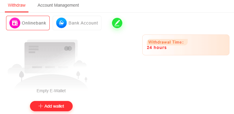 Withdraw Money from WINPKR